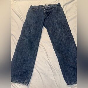 Express men's jeans size 36x30 blue color